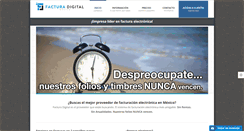 Desktop Screenshot of facturadigital.com.mx