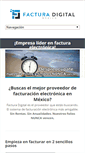 Mobile Screenshot of facturadigital.com.mx